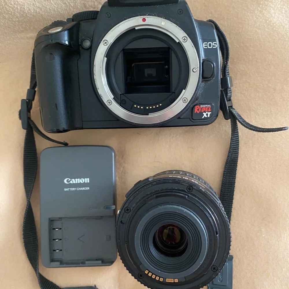 Canon EOS Rebel XT 8 Megapixel Digital SLR Camera